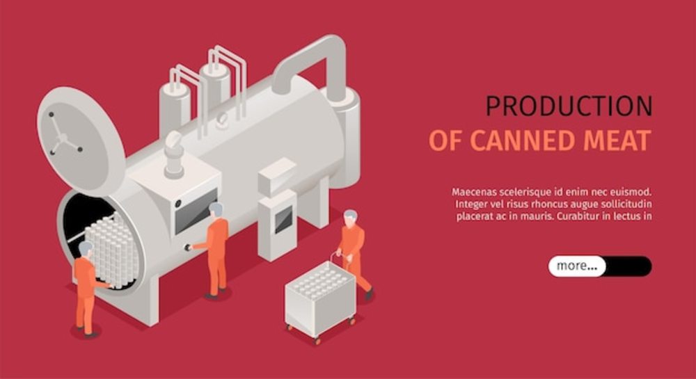 现代肉罐头生产工艺 高压灭菌与质量控制