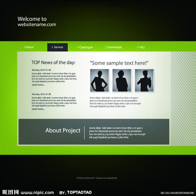 精美网站设计模板图片 视觉灵感与实用指南